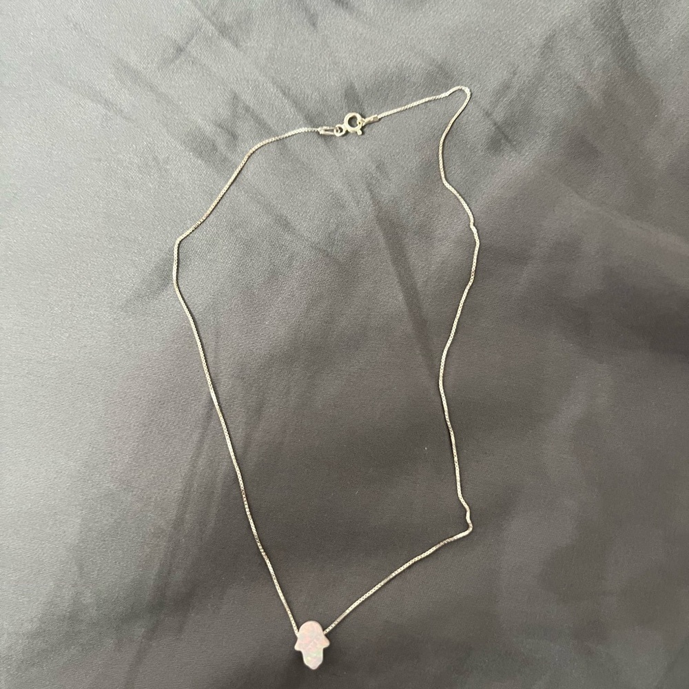 Hamsa necklace